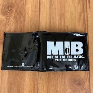 MIB Bi-Fold Wallet Men in Black Green Vintage 90 bifold Vinyl Columbia Pictures
